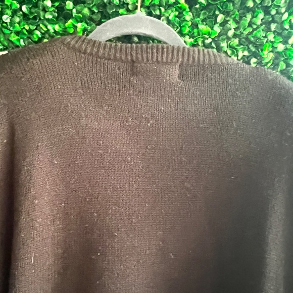 Alfred Dinner Black and White Sequin Sweater Size XL Great condition - Picture 8 of 8